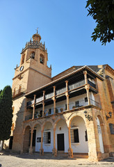 Fototapeta na wymiar Iglesia de Santa María la Mayor, Ronda, España