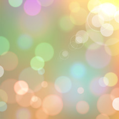 Colorful Bokeh Background