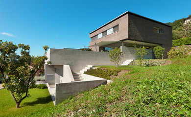 Fototapeta na wymiar Architecture modern design, house