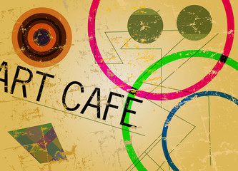Menu template for coffee shop or cafe, free copy space