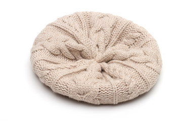 hat on the white background