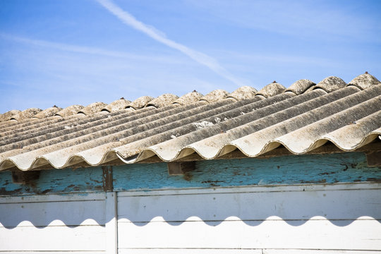 Dangerous asbestos roof - Medical studies have shown that the as