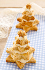 Gingerbread christmas trees.