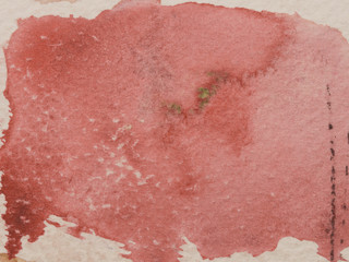 red watercolor background