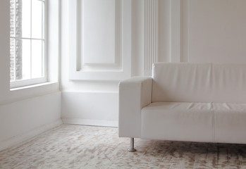 White interior