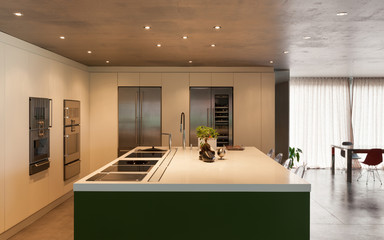 Modern domestic kitchen