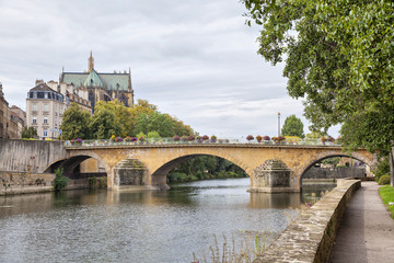 Fototapeta premium Pont Saint-Georges in Metz