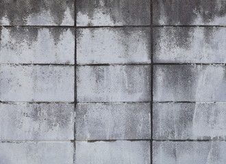 Dirty concrete block wall background and texture