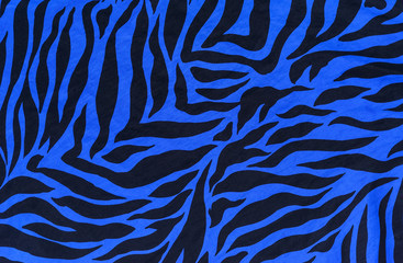 texture of zebra print fabric striped