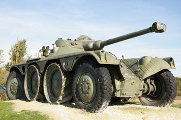 Fototapeta premium Char d'assaut de la première guerre mondiale,Mémorial