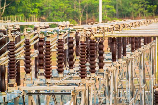 Power station for making electric energy