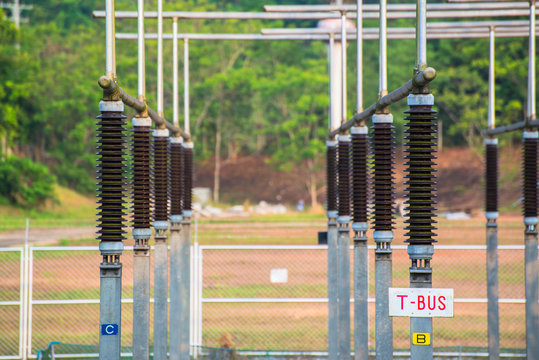 Power station for making electric energy