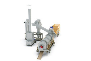 Equipment, the mechanism on white background