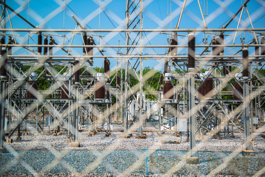 Power station for making electric energy