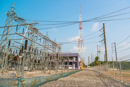 Power station for making electric energy