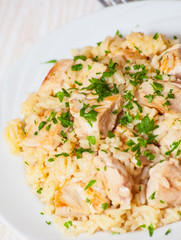 Chicken Breast with Rice