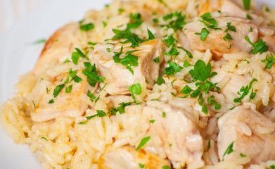 Chicken Breast with Rice