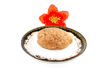 Frischer Roher Hackbraten