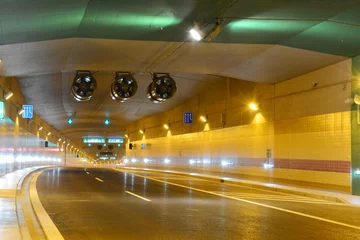 Fotobehang Tunnel Nieuwe tunnel