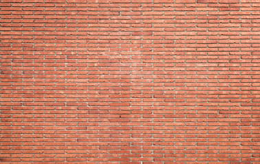 Red brick wall, background photo texture