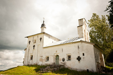 Fototapeta na wymiar Nikolay wonder-worker church