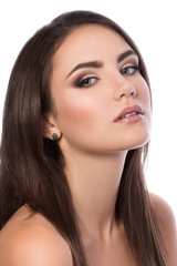 Obraz premium Beauty portrait of young woman