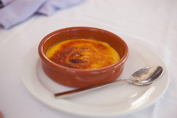 Dessert - creme brulee