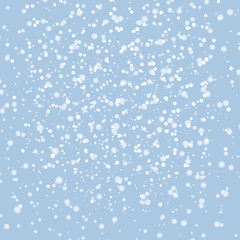 Fototapeta na wymiar White snow abstract