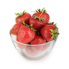 Strawberries isolated