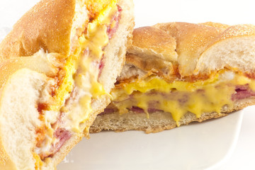 Taylor Ham Breakfast Sandwich