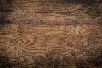 Foto op Plexiglas Retro Bruine houtstructuur. Abstracte achtergrond