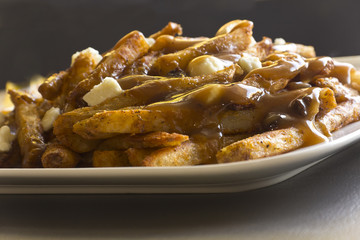 Canadian Poutine, Gravy and French Fries