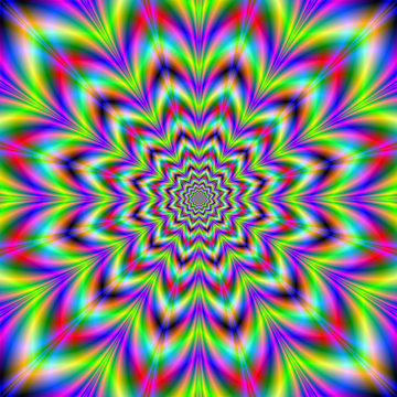 Psychedelic Star Flower