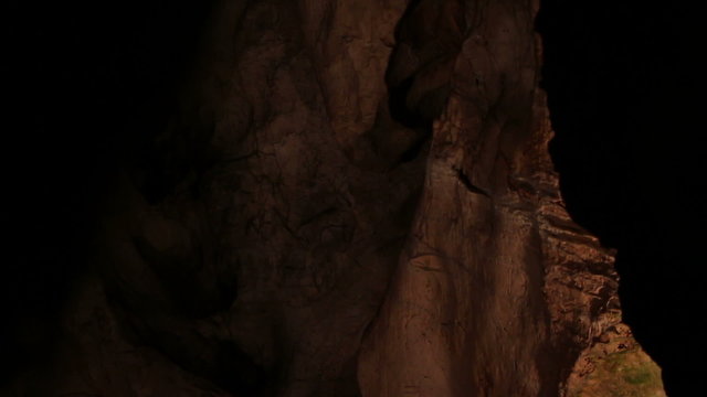 Rocks from Magura cave, Bulgaria