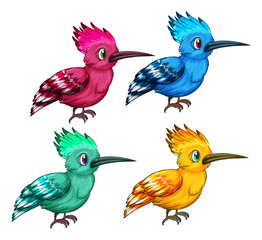 Naklejka premium Bird