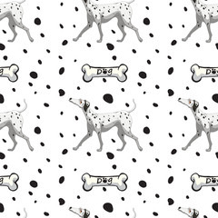 Seamless dog