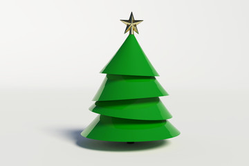 Obraz premium 3d christmas tree