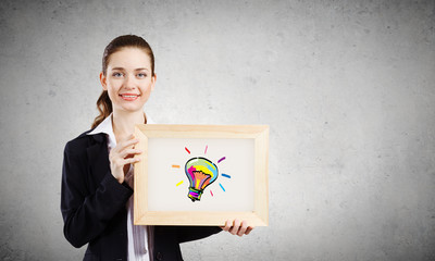 Fototapeta premium Idea concept