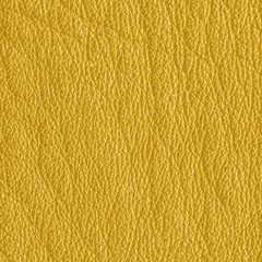 yellow leather texture closeup