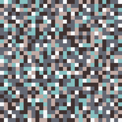 Abstract Pixel Art Vector Background