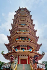 Foto op Canvas Pagoda in Palembang, Indinesia © Belikova Oksana