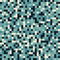 Abstract Pixel Art Vector Background