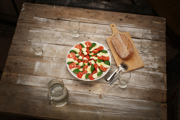 Italian cuisine - caprese salad