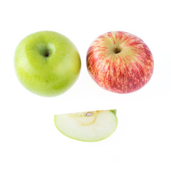 apple fruit isolated on white background