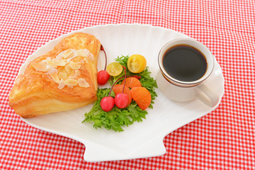 美味しそうな朝食