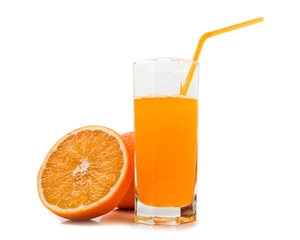 juice and fruit of orange