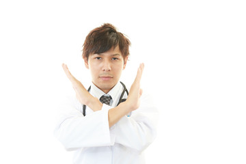 禁止の意思表示をする医師