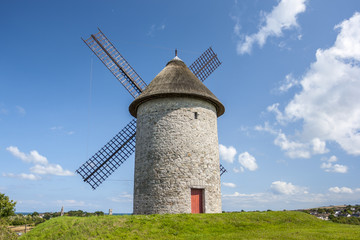 Fototapeta na wymiar Skerries Windmills