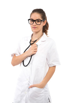 Frau in medizinischen Beruf