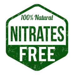 Nitrates free stamp